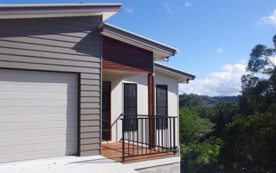 Building on a sloping block